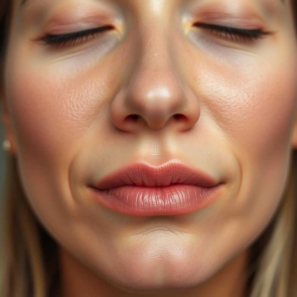 Person looking relaxed while coloring a mandala pattern Person looking relaxed while coloring a mandala pattern