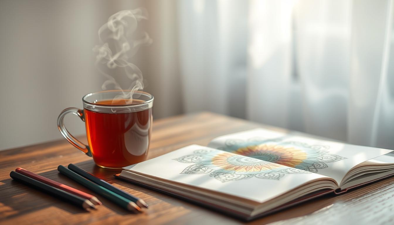 mindful coloring ritual